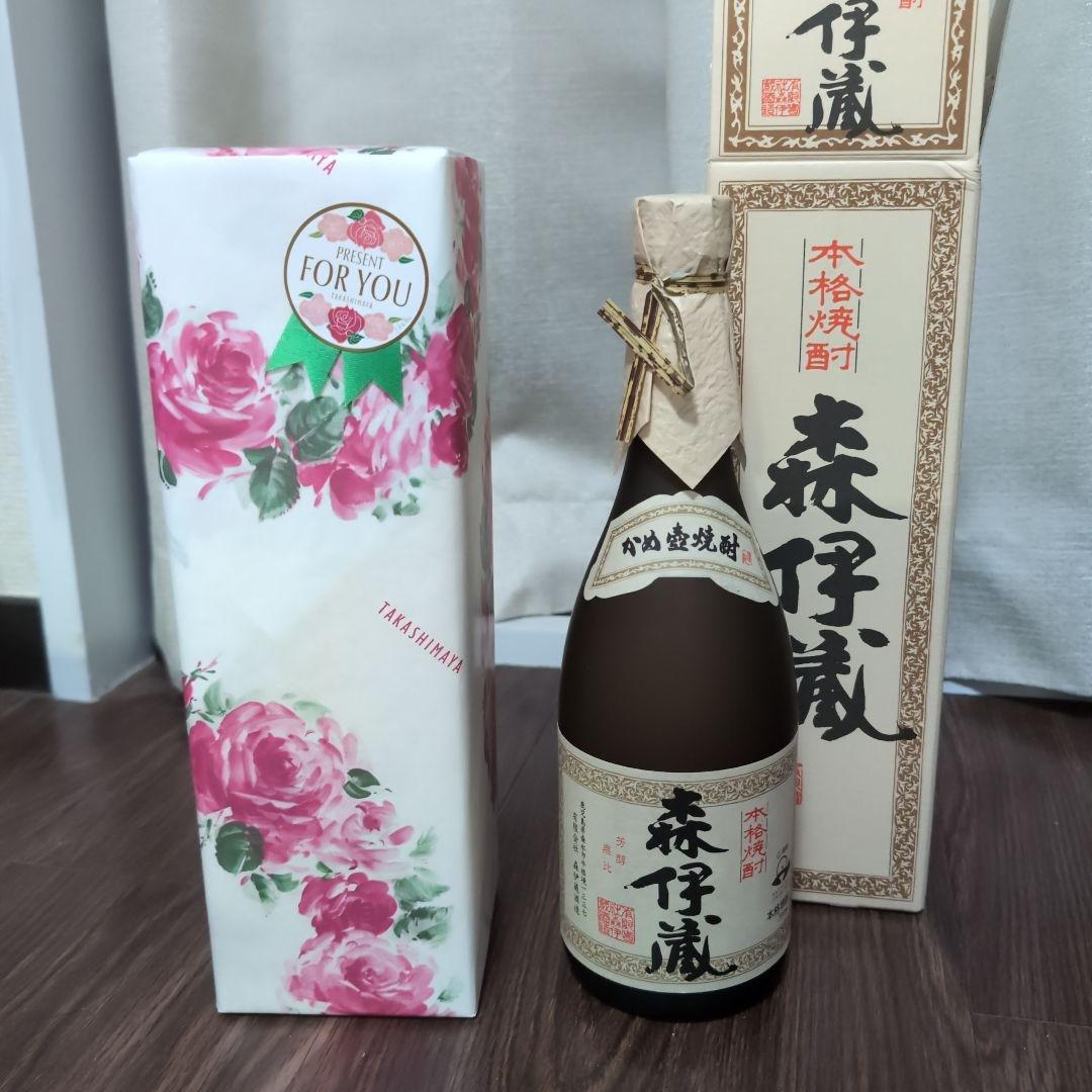 森伊蔵　高島屋　金ラベル　７２０ml 森伊蔵　JALで購入　７２０ml