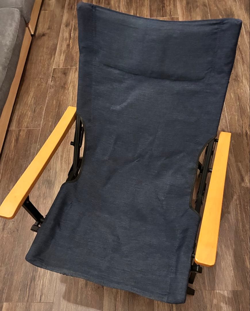 鎌倉天幕　GLチェア　ネイビー　キャンプ