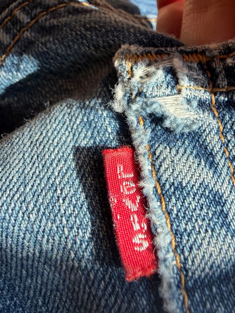 Levi’s 501 USA製 90s 赤タブe W30 L32 色落ち良好