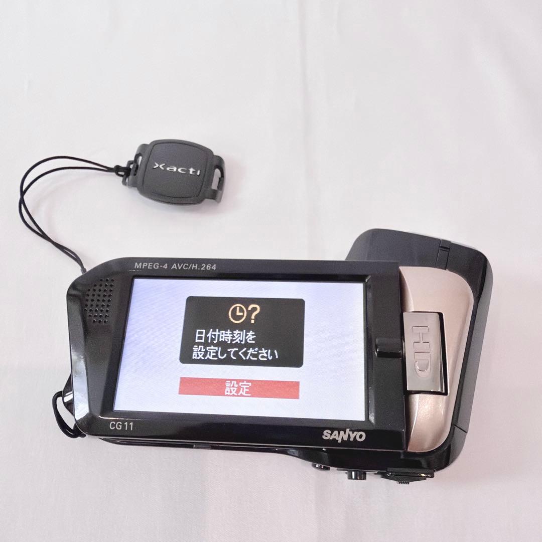 【美品】 SANYO Xacti デジタルムービーカメラ DMX-CG11
