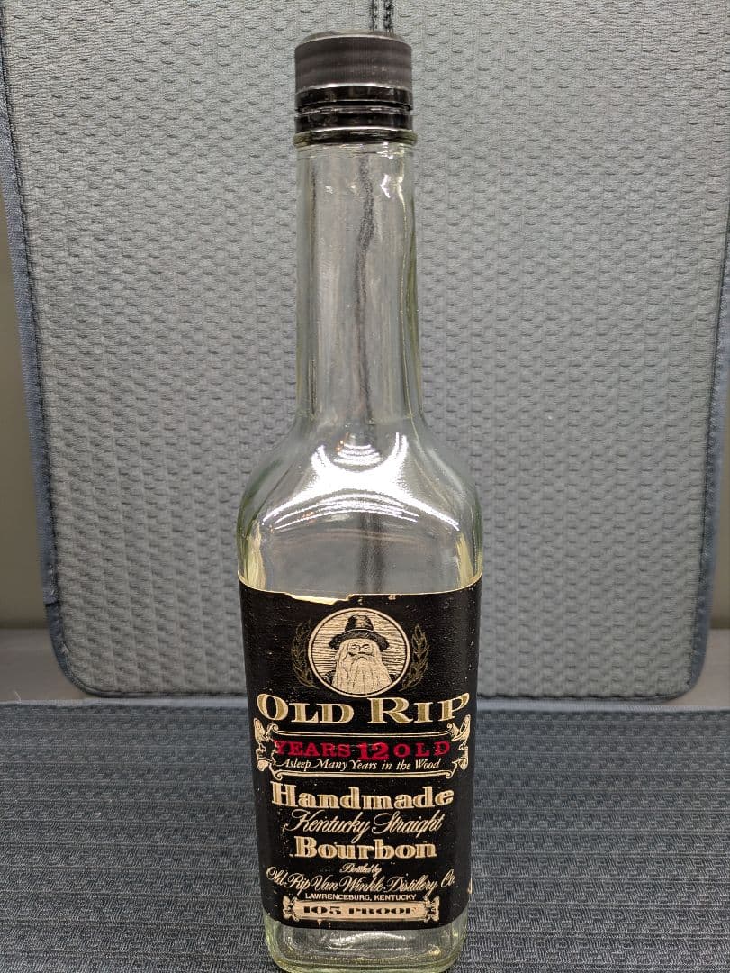 Old Rip 12 Years Old Handmade Bourbon空き瓶
