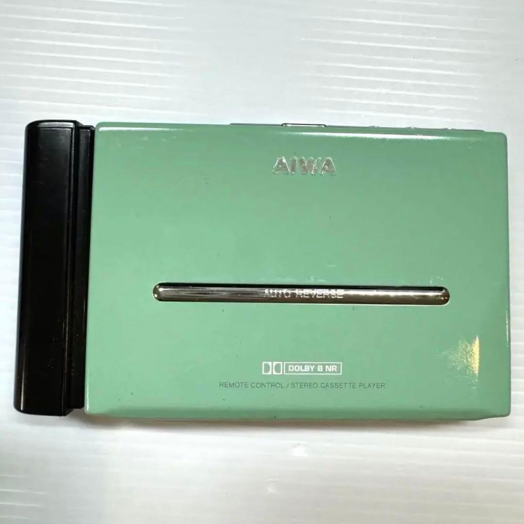 AIWA HS-PL55　カセットプレーヤー 通電OK　　ジャンク