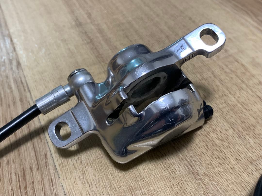 シマノXTRディスクブレーキ前後セット中古