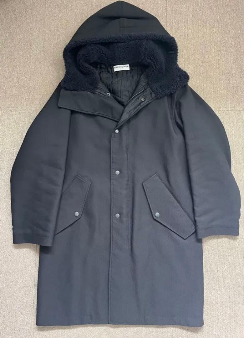 定価28万円 BALENCIAGA モッズコート M-51 デムナ アウター