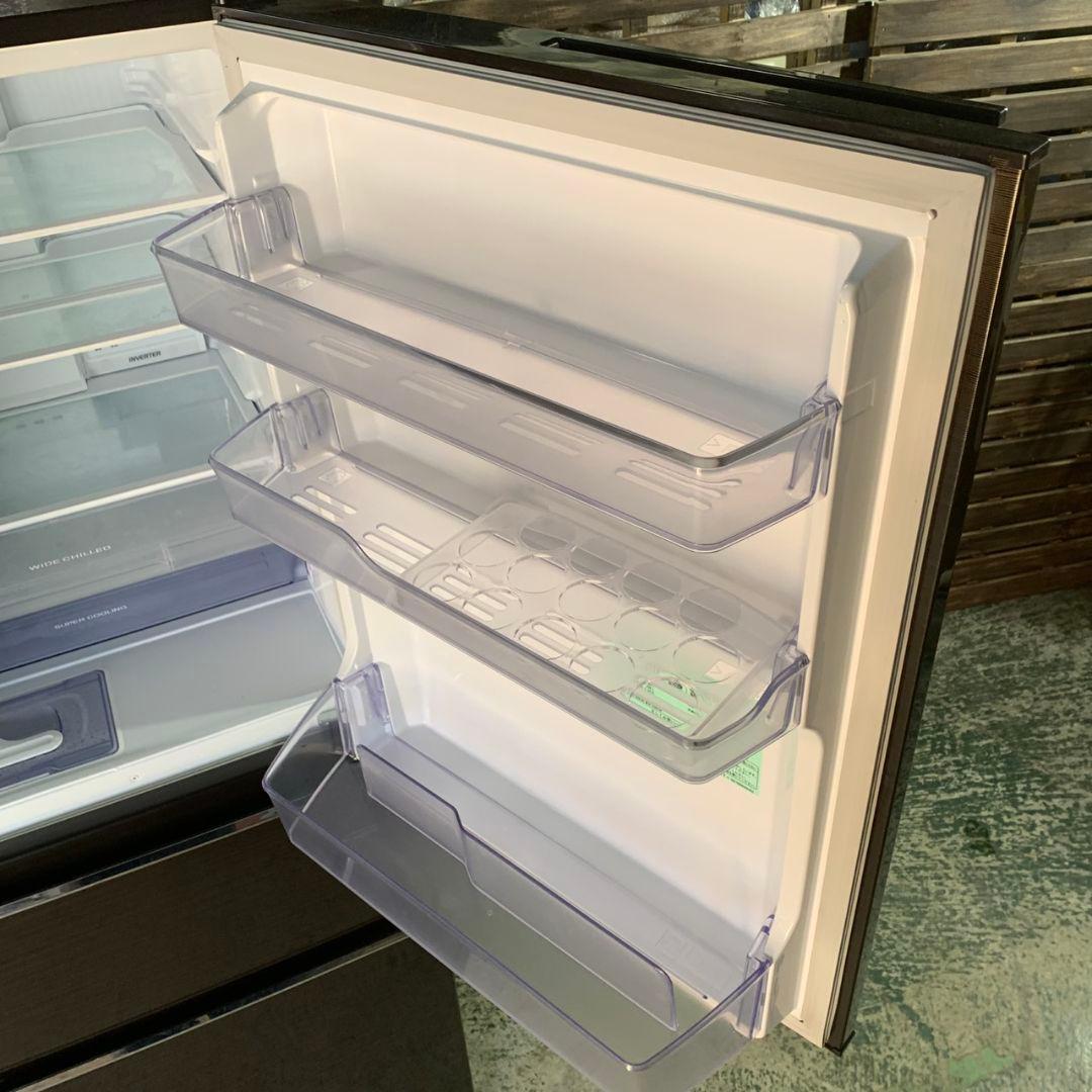 J932 三菱 3ドア 冷凍冷蔵庫 2017年製 MR-CX33AA-BR1