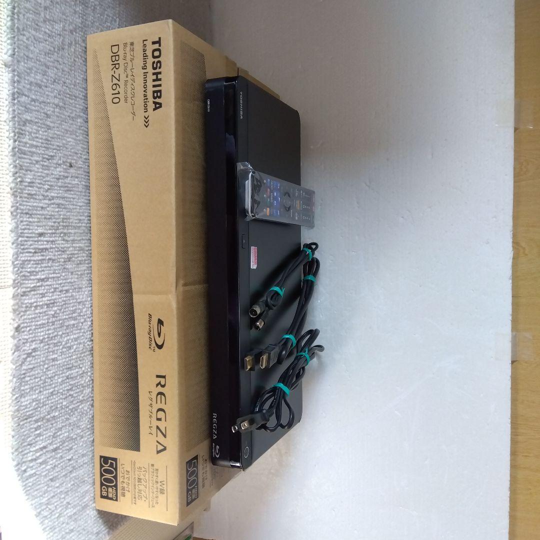 東芝W録画 ブルーレイレコーダーDBRZ610/2015年製