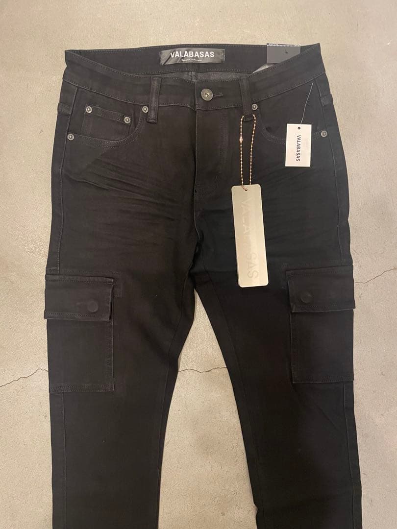 VALABASAS バラバサス ブラック　スキニー　30