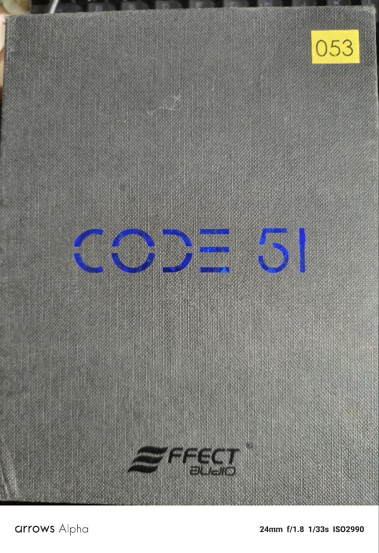 effect audio CODE51 イヤホンケーブル NO.53