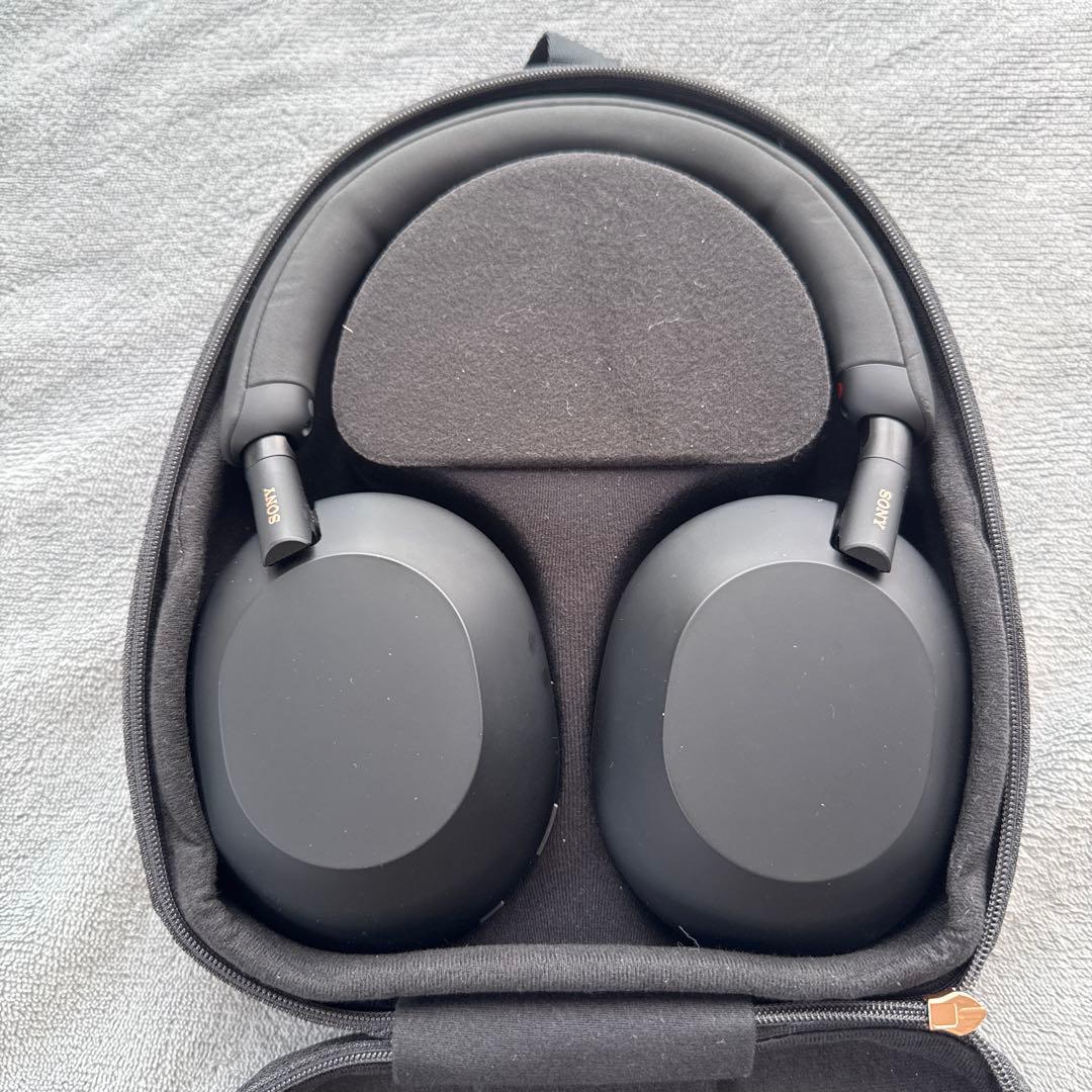 SONY WH-1000XM5 ブラック ケース付き