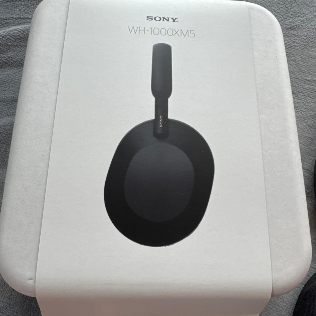 SONY WH-1000XM5 ブラック ケース付き