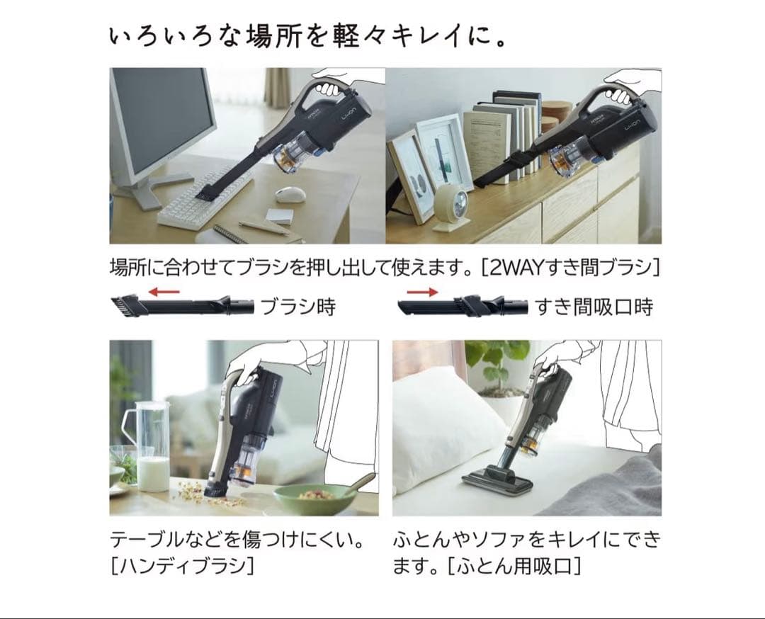 日立 PV-BL30H コードレススティッククリーナー HITACHI