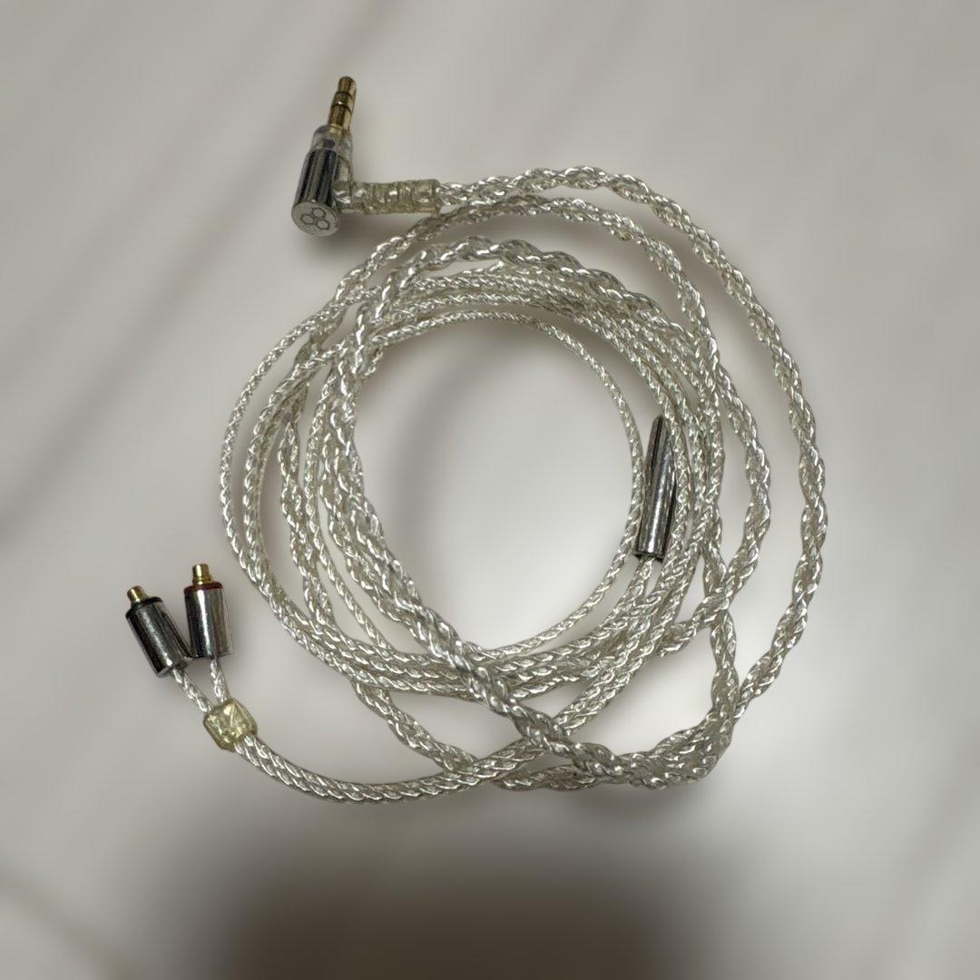 final C106 MMCX シルバーコートケーブル（3.5㎜）