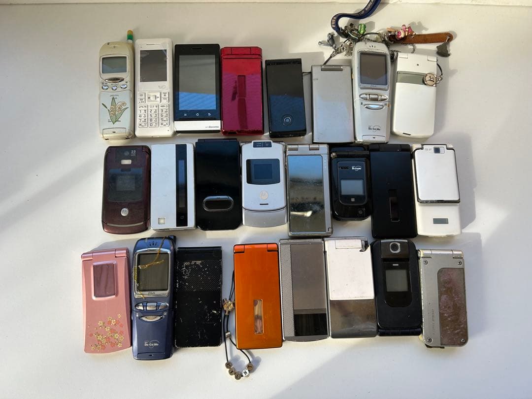 ♦︎①携帯電話 ガラケー ジャンク まとめ