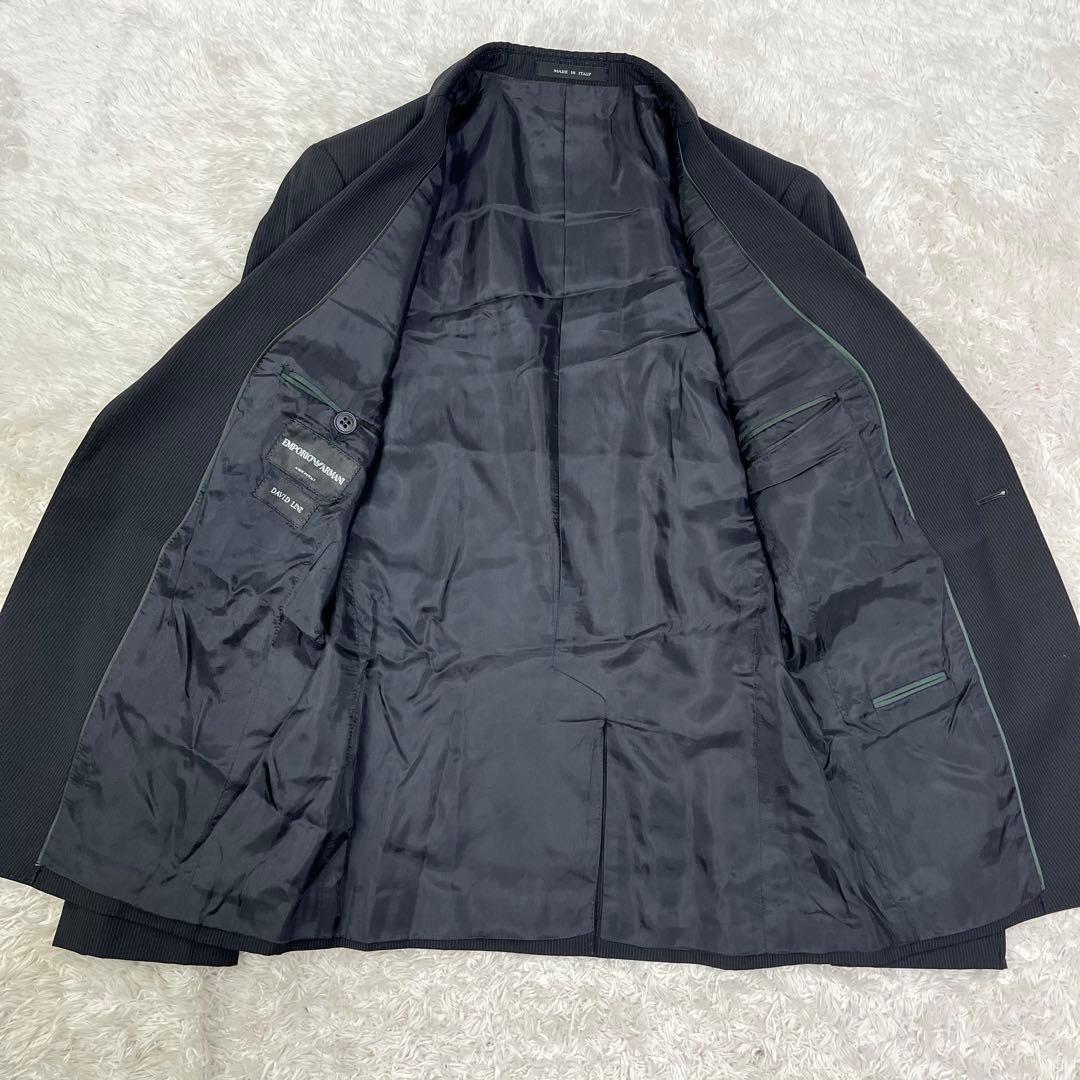 EMPORIO ARMANI スーツ ストライプ シングルブレスト
