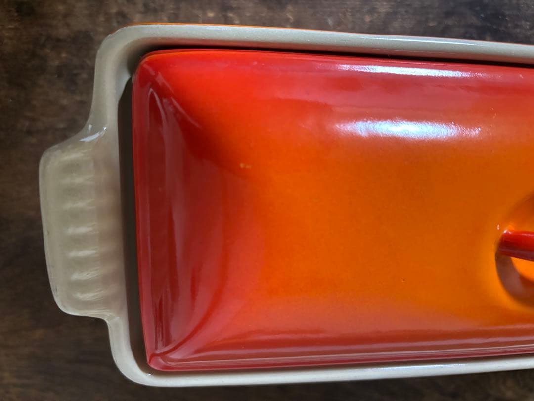 ルクルーゼ テリーヌ型 28オレンジ 廃盤品 LE CREUSET
