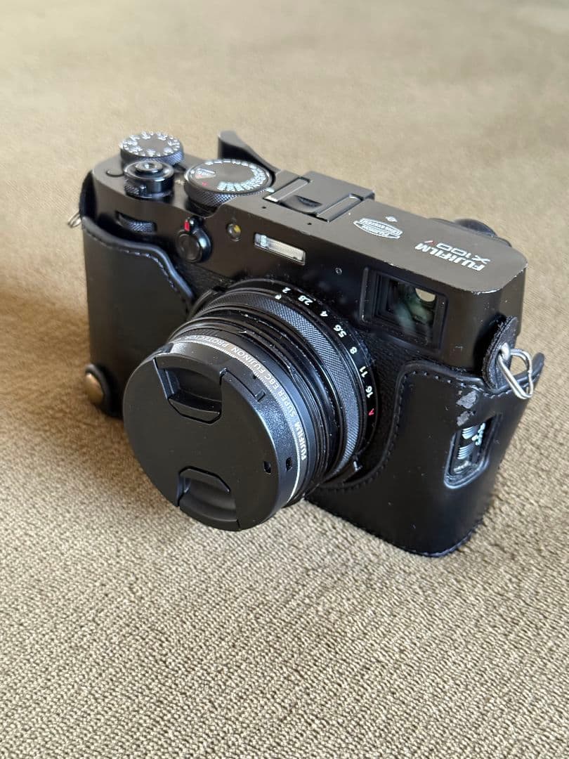 Fujifilm X100V ブラック完動品｜メンテナンス済｜ケース・フィルター