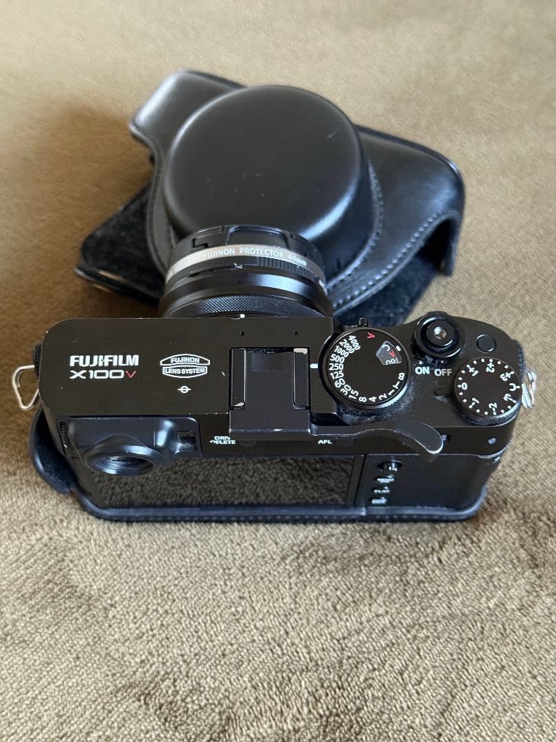 Fujifilm X100V ブラック完動品｜メンテナンス済｜ケース・フィルター