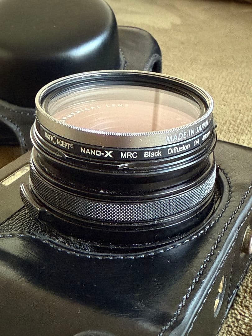 Fujifilm X100V ブラック完動品｜メンテナンス済｜ケース・フィルター