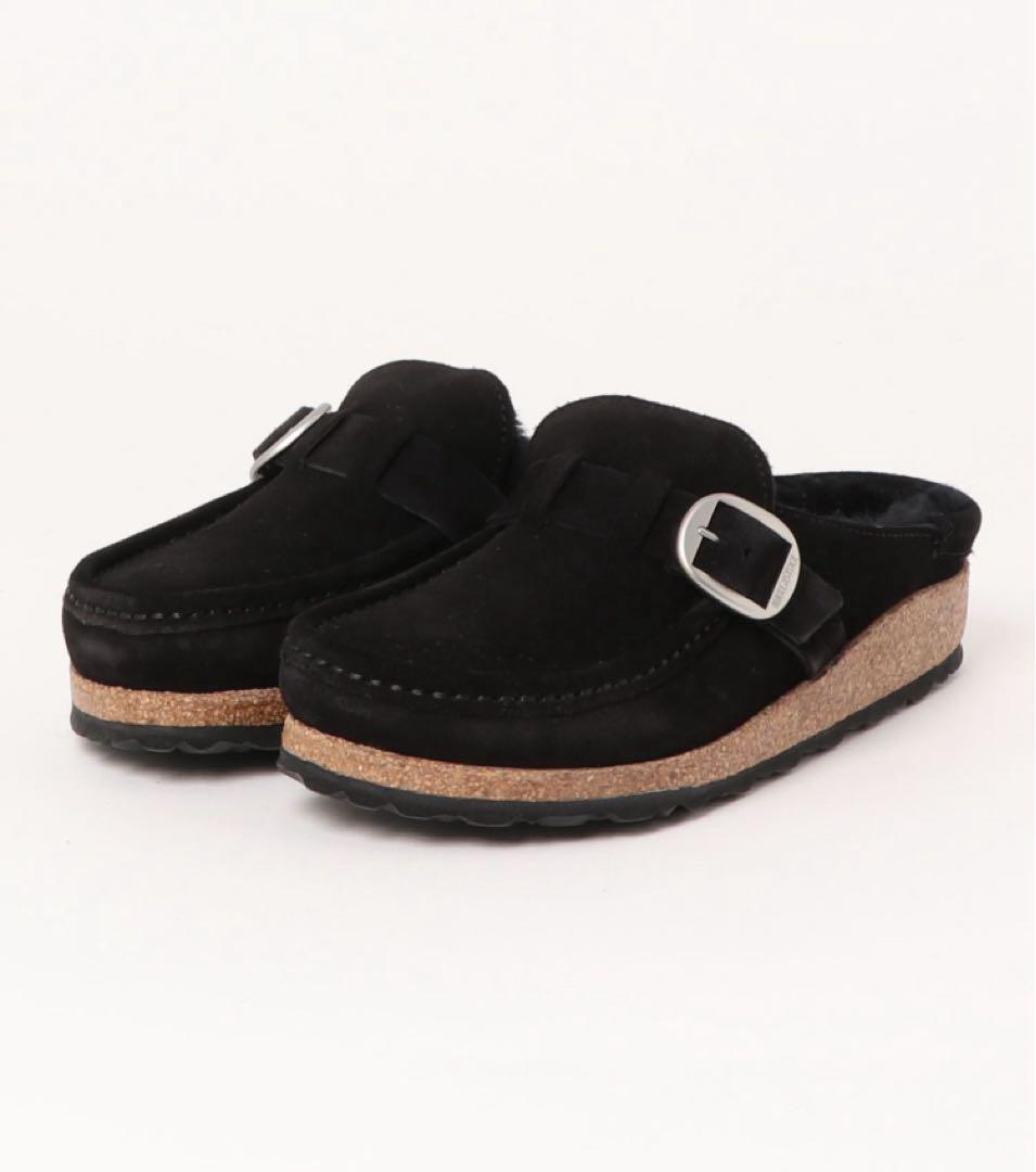 龍×4　ビルケンシュトック 36(23〜23.5) 黒 ナロー幅 　ボア