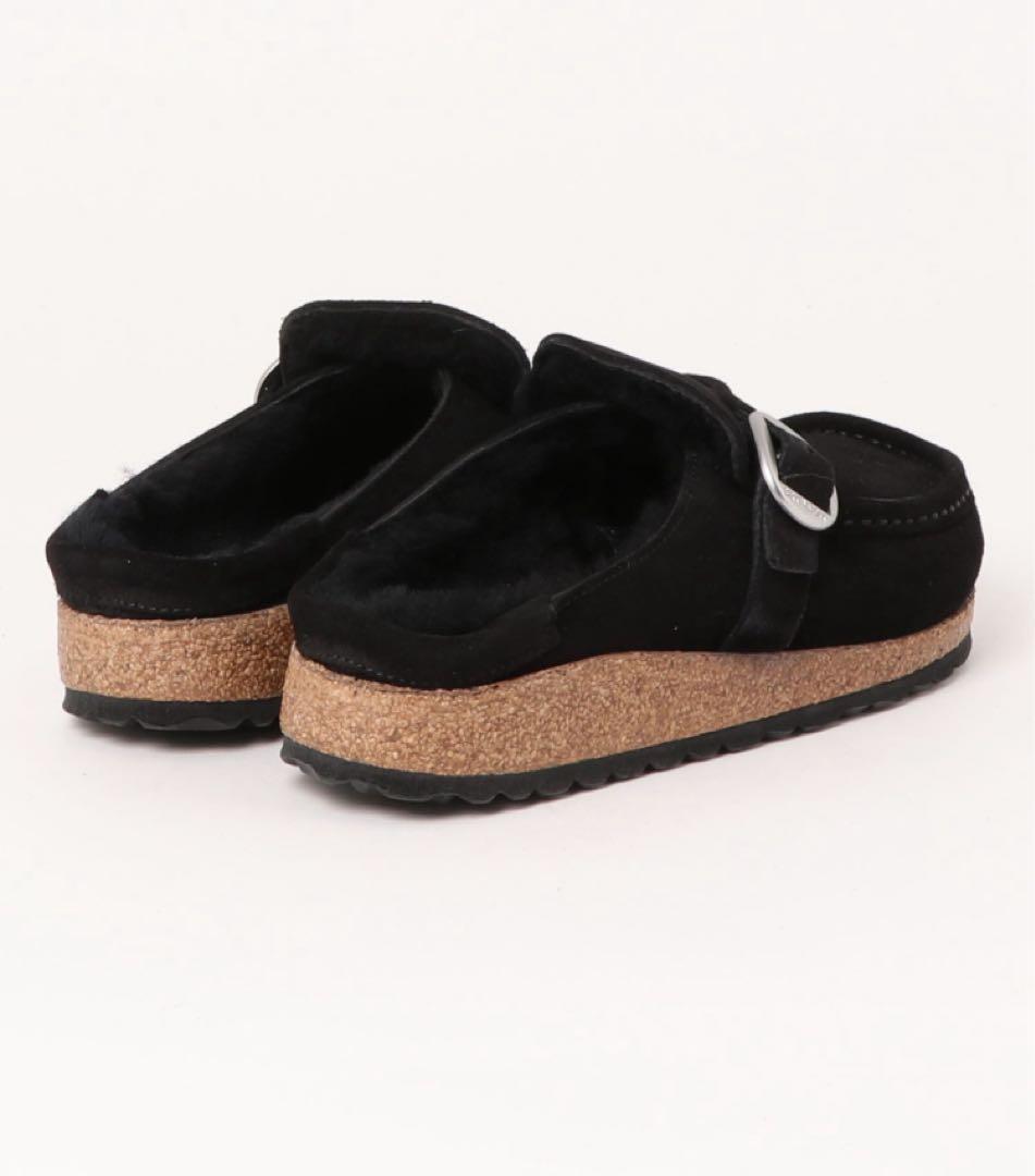 龍×4　ビルケンシュトック 36(23〜23.5) 黒 ナロー幅 　ボア