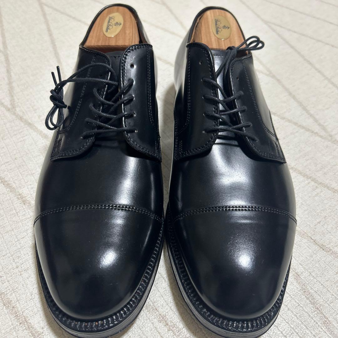 デッドストック　オールデン製　ブルックスブラザーズ　コードバンシューズ　9D