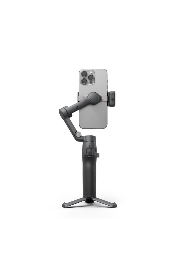 最新　DJI OSMO MOBILE 8 スマホ用ジンバル　ライト付き　自撮り棒