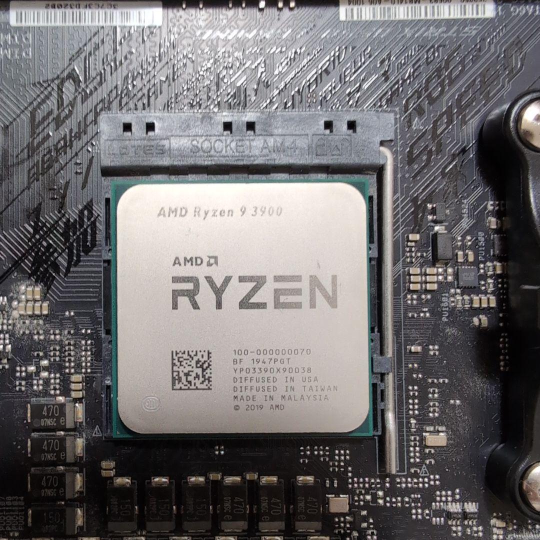 値下げ【マザボ+CPU】 ROGSTRIX B550-I、Ryzen9 3900