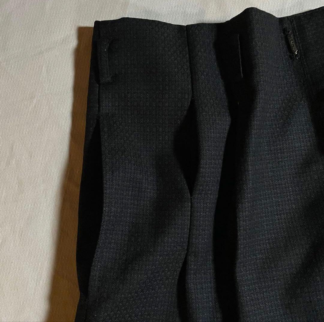 希少 vintage 1940s~50s Wide Wool Slacks 黒