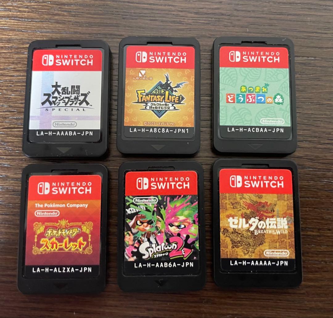 Switchソフト6本まとめ！