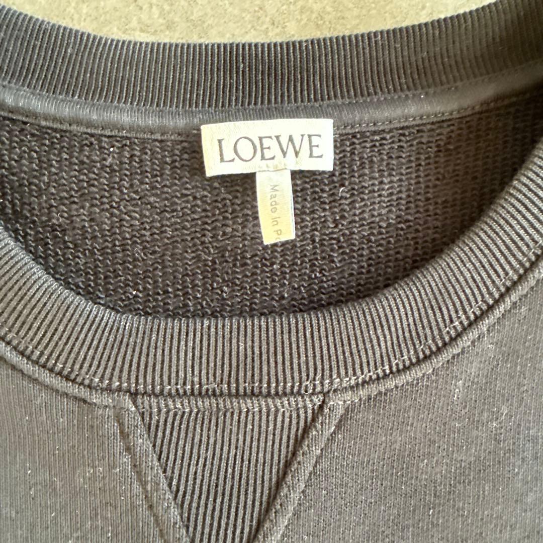 美品！LOEWE アナグラム レギュラーフィット スウェットメンズM ブラック