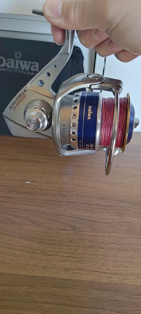 ダイワソルティガ Z4500H mcワークスbbパワーハンドル