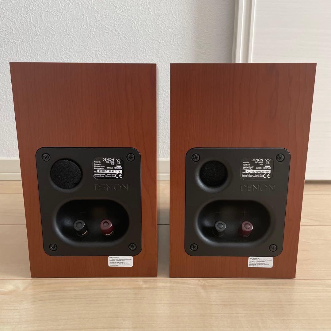 【スピーカー＋スタンド】DENON SC-M41 スタンドセット
