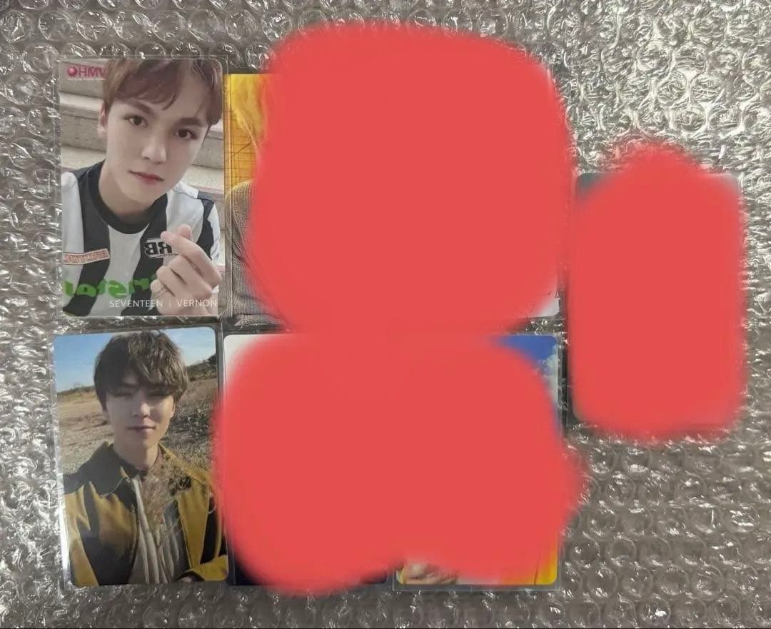 seventeen YMMD バーノン　vernon サノク　トレカ　7枚