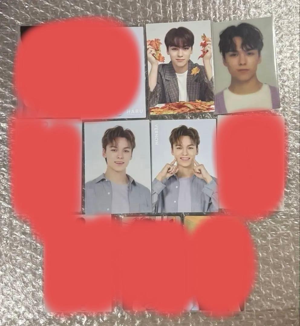 seventeen YMMD バーノン　vernon サノク　トレカ　7枚