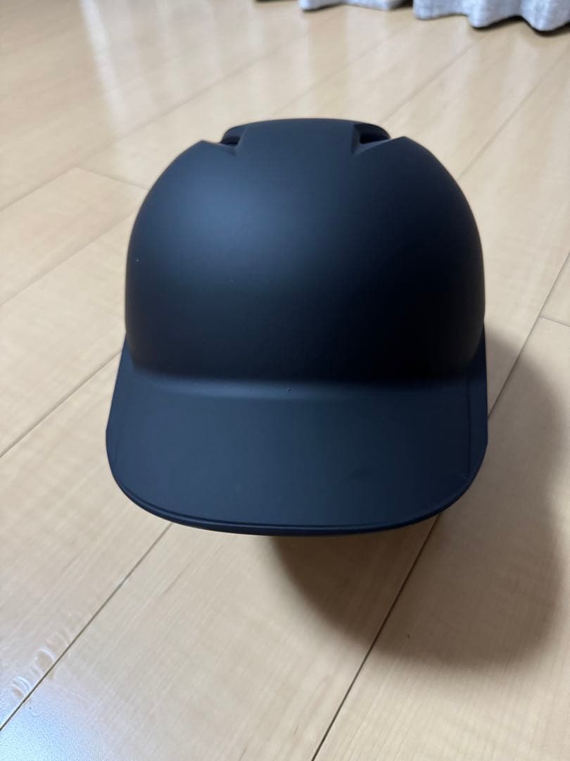 ミズノ　硬式用ヘルメット　Oサイズ　つや消しブラック