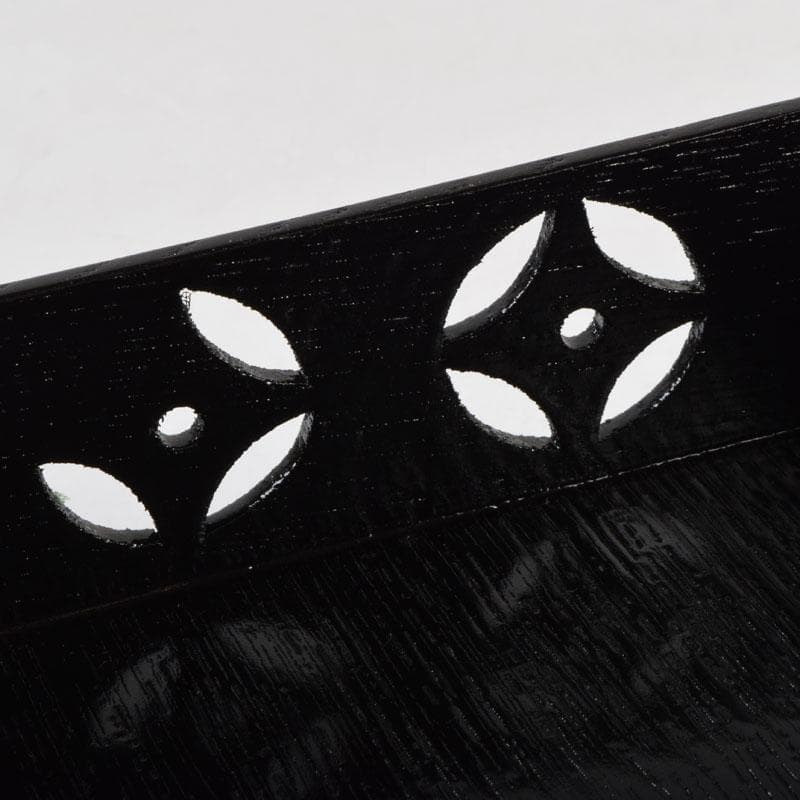 minto　茶道具　漆塗　七宝透かし　縁高重　五段重　箱付　N　9148