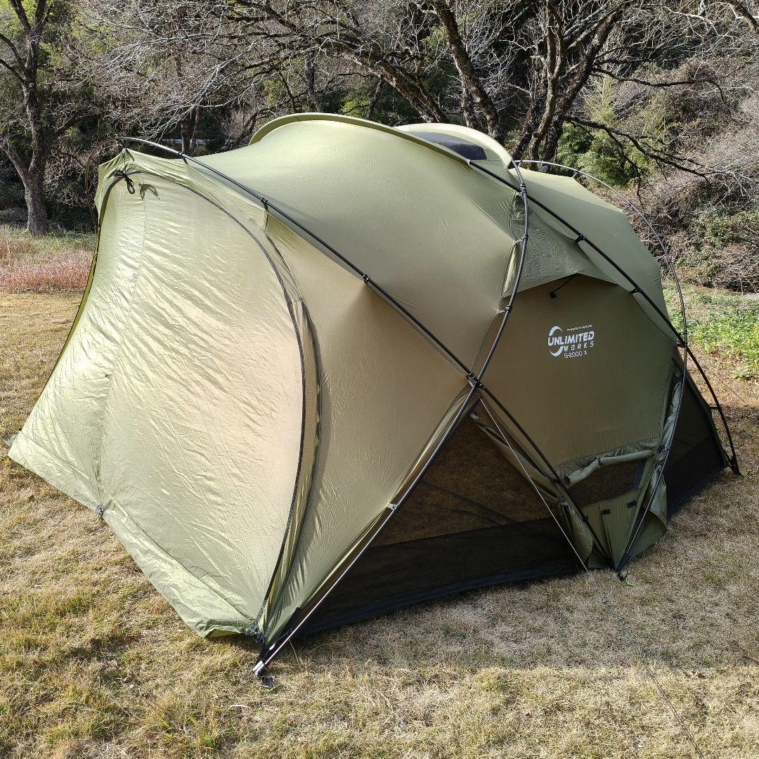 DOKICAMP　ドキキャンプ　G2000X　ドームシェルター