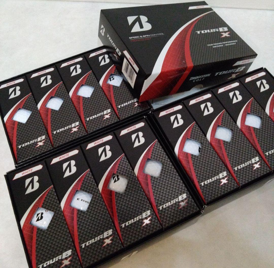 nishi様★ブリヂストン★新品未使用品♪ツアーBX　ホワイト　３ダースセット