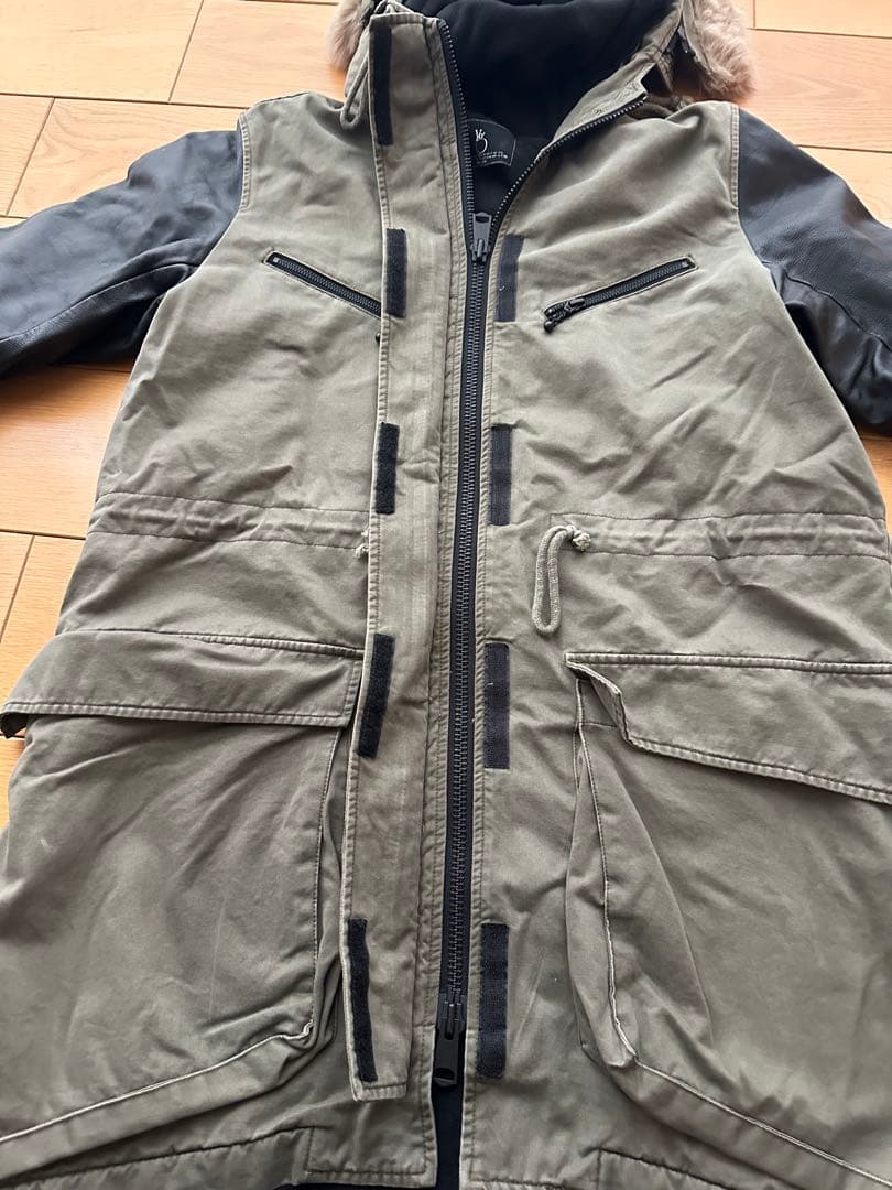 モッズコート 袖レザー　VIRGO サイズ3