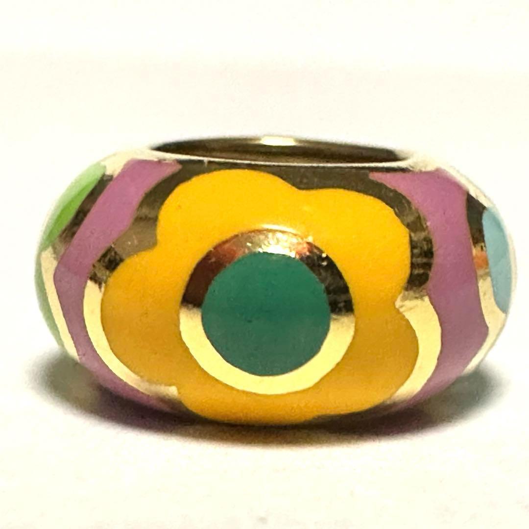 ポンテヴェキオ　Ponte Vecchio　ペントップ　フラワーモチーフ　極美品