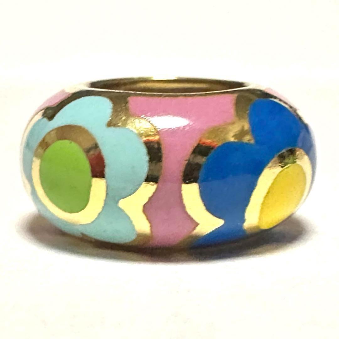 ポンテヴェキオ　Ponte Vecchio　ペントップ　フラワーモチーフ　極美品