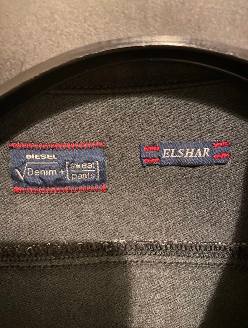 DIESEL コーティングデニムジャケット L