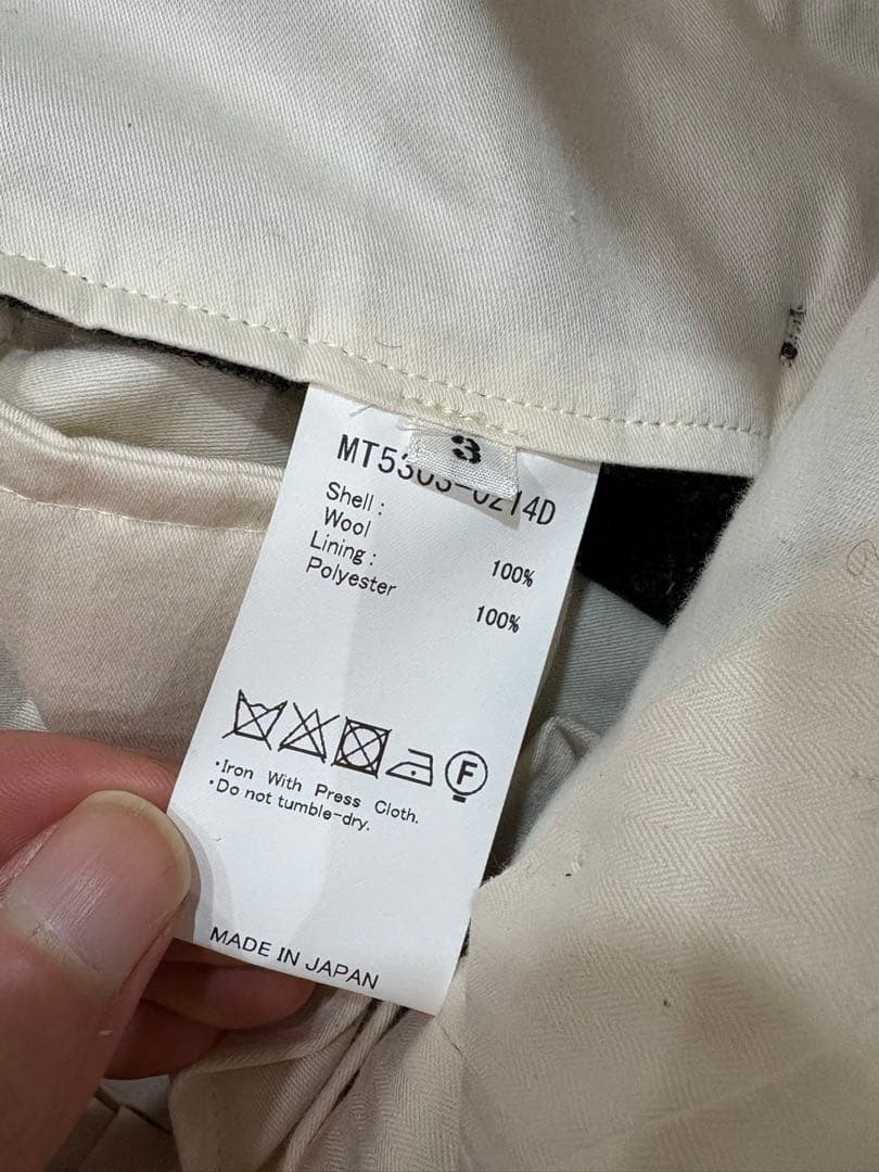 パンツ MAATEE&SONS Jeffery Mix Tweed