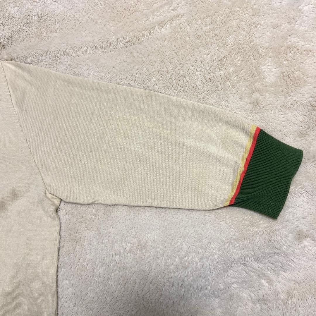 PALAVA パラバ　クラシックカーディガン　コットン100%　花柄　刺繍 XL