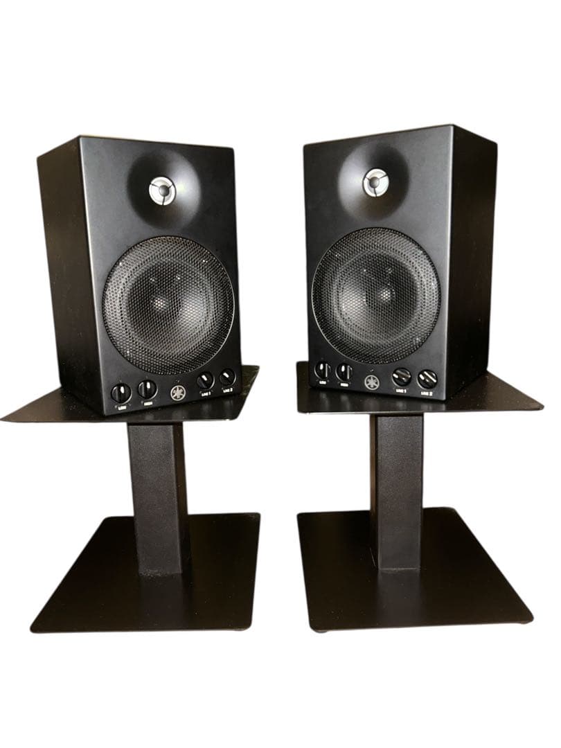 YAMAHA / MSP3A　スタジオモニタースピーカー ペア　スタンド付き