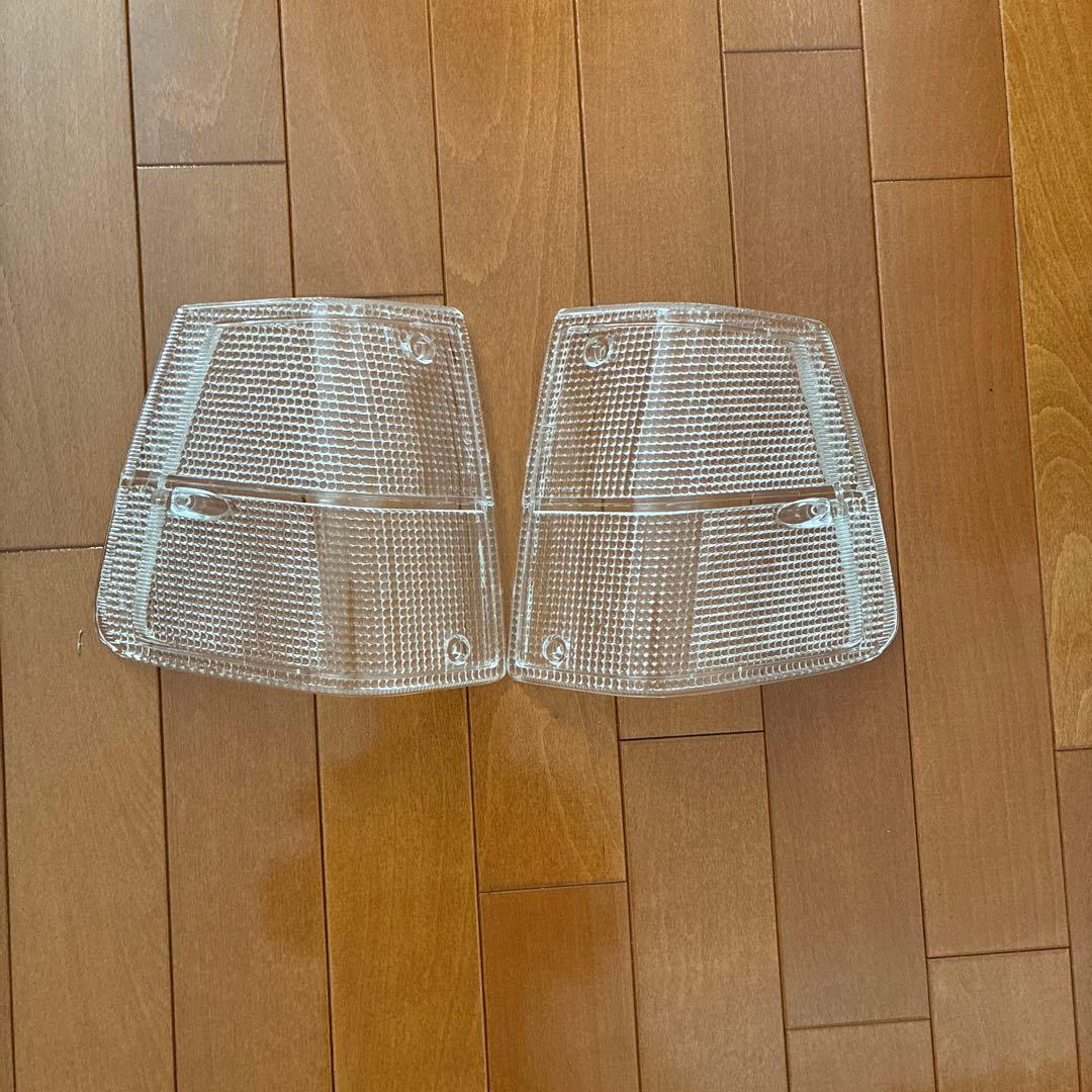 ボルボ240 ホワイトコーナーレンズ左右セット