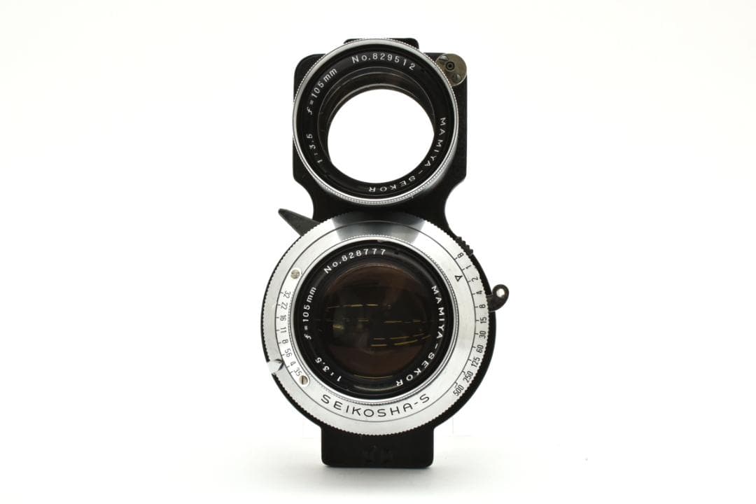 マミヤ セコール TLR 二眼レンズ 105mm f3.5 Mamiya