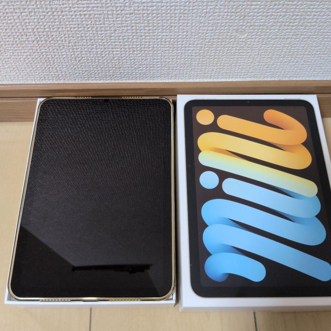 【お値下げ！】フィルム.カバー付iPad Mini (第6世代) スペースグレー