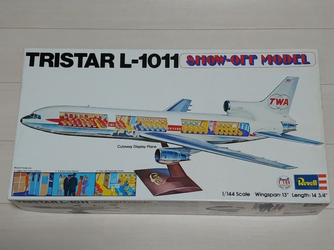 航空機・ヘリコプター Revell TRISTAR L-1011 SHOW-OFF MODEL