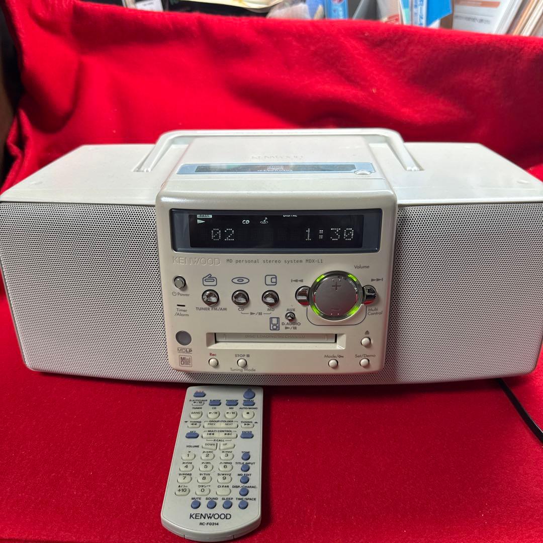 KENWOOD MDX-L1 CD・MD・ラジオコンポ